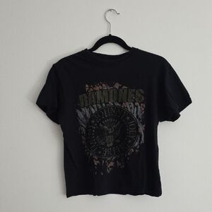 Ramones Black Graphic Women's Tee